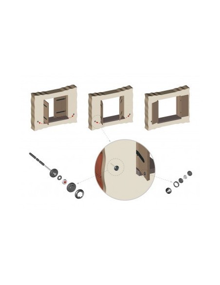 Μαγνητικό στοπ Magnifico για παντζούρια, πόρτες και παράθυρα Μαγνητικό στοπ Magnifico για παντζούρια, πόρτες και παράθυρα