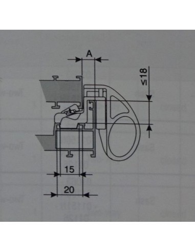 Αεροπλανάκι-Σύρτης αλουμινίου Giesse Twin Catch