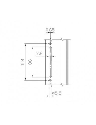 Σπανιολέτα Prima με κλειδί