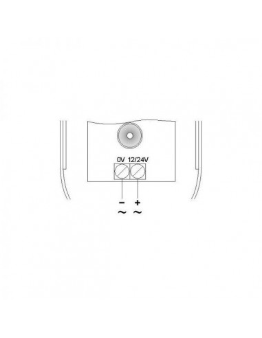 Φωτοκύτταρα ασφάλειας για μοτέρ αυλόπορτας εώς 9 μέτρα