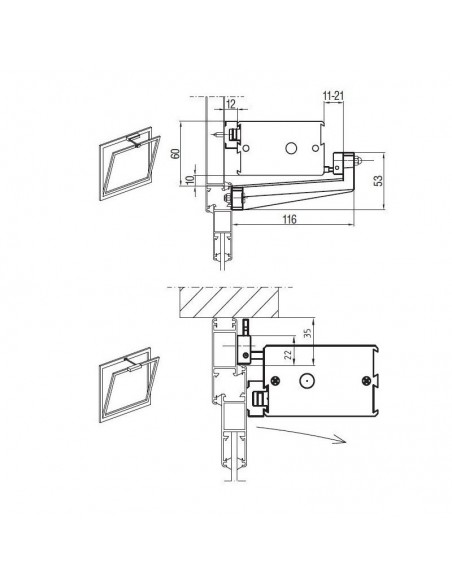 Ηλεκτρικός μηχανισμός προβολή και ανάκλισης φεγγιτών UCS ULTRAFLEX CONTROL SYSTEM 40313C Ηλεκτρικός μηχανισμός προβολή και ανάκλισης φεγγιτών UCS ULTRAFLEX CONTROL SYSTEM 40313C