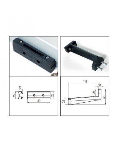 Ηλεκτρικός μηχανισμός προβολή και ανάκλισης φεγγιτών UCS ULTRAFLEX CONTROL SYSTEM 40313C