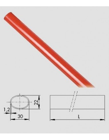 Μπάρα πανικού για δίφυλλη πόρτα με κλειδαριά