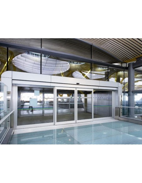 Αυτόματες συρόμενες πόρτες αεροδρομίου Αυτόματες συρόμενες πόρτες αεροδρομίου