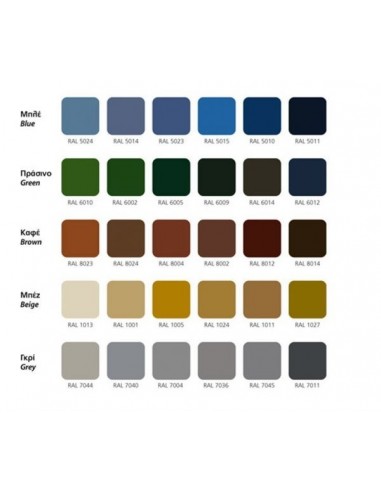 Κάγκελο αλουμινίου τύπου Classics Χιαστί