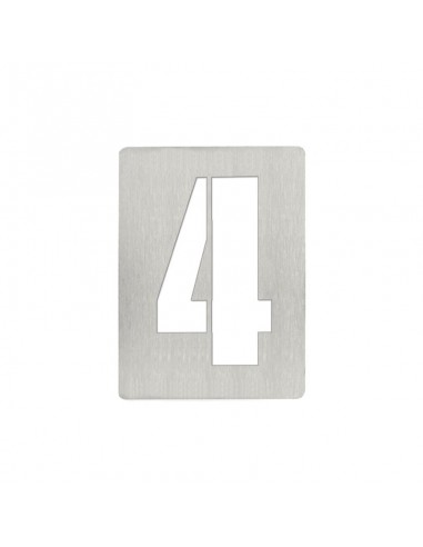 Πινακίδα αρίθμησης 80X60mm