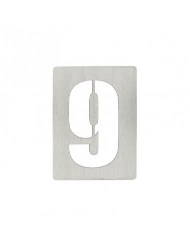 Πινακίδα αρίθμησης 80X60mm