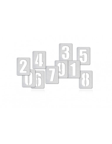 Πινακίδα αρίθμησης 80X60mm