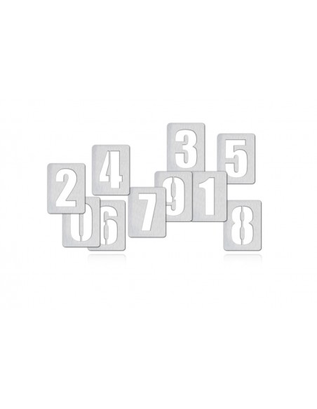 Πινακίδα αρίθμησης 80X60mm