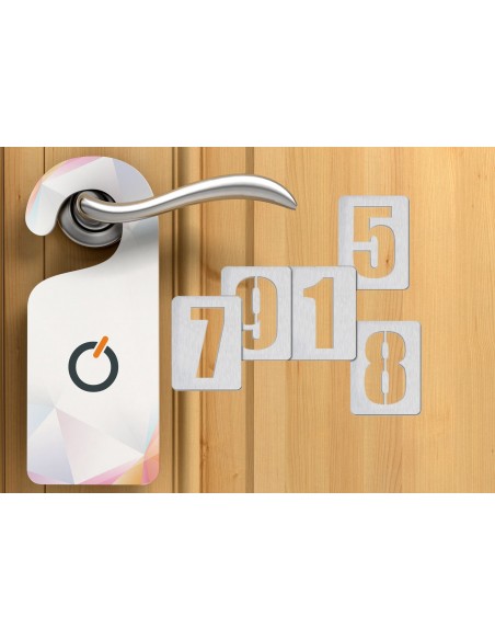 Πινακίδα αρίθμησης 80X60mm