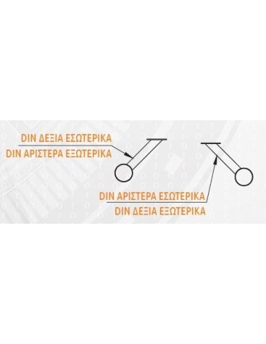 Λαβή κεντρικής πόρτας με αναγνώστη δακτυλικού αποτυπώματος