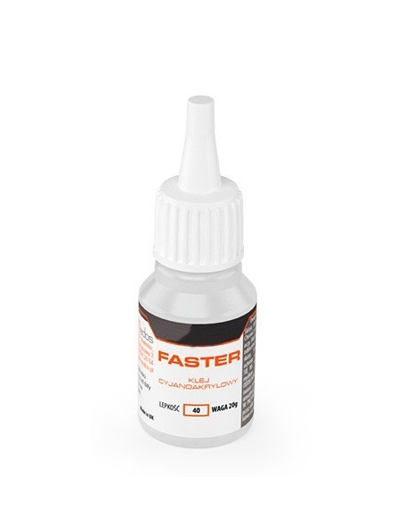 Κυανοακρυλική κόλλα FASTER 20g Κυανοακρυλική κόλλα FASTER 20g