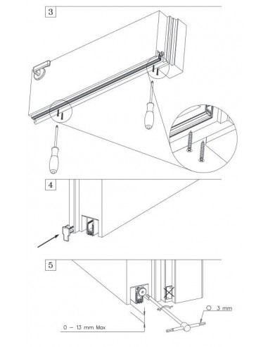 Αυτόματο αεροστόπ με αυτιά για πόρτα θωρακισμένη-ξύλινη-μεταλλική-αλουμινίου