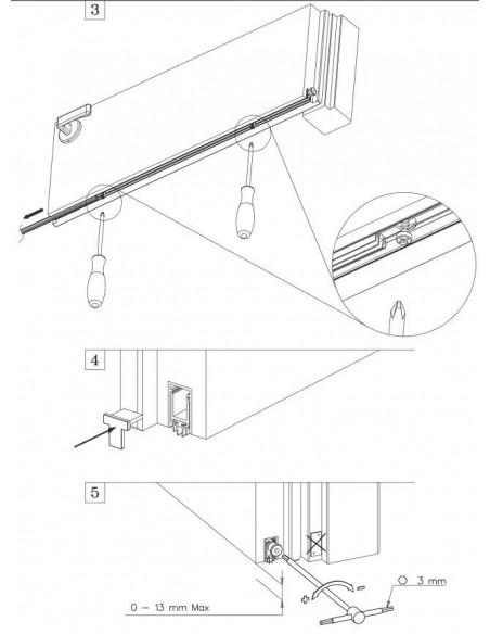 Αυτόματο αεροστόπ για πόρτες μεταλλικές/ξύλου/PVC Αυτόματο αεροστόπ για πόρτες μεταλλικές/ξύλου/PVC
