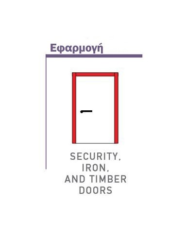 Αεροστόπ για πόρτες μεταλλικές/ξύλου/PVC