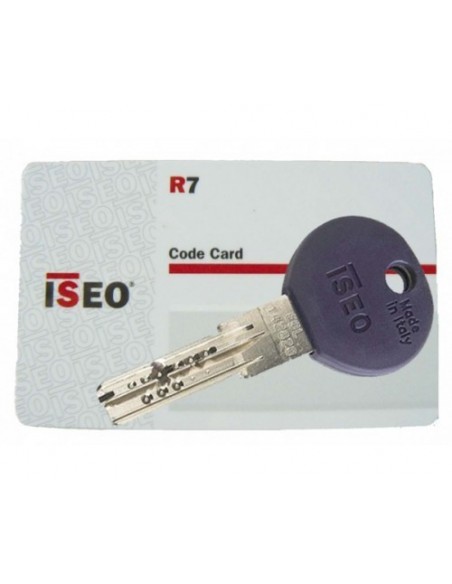 Κύλινδρος υψηλής ασφαλείας Iseo R7 extra  με τρεις σειρές μπίλιες, κατάλληλος για εισόδους πολυκατοικιών