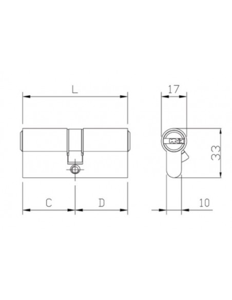 Κύλινδρος υψηλής ασφαλείας Iseo R7 extra  με τρεις σειρές μπίλιες, κατάλληλος για εισόδους πολυκατοικιών Κύλινδρος υψηλής ασφαλείας Iseo R7 extra  με τρεις σειρές μπίλιες, κατάλληλος για εισόδους πολυκατοικιών