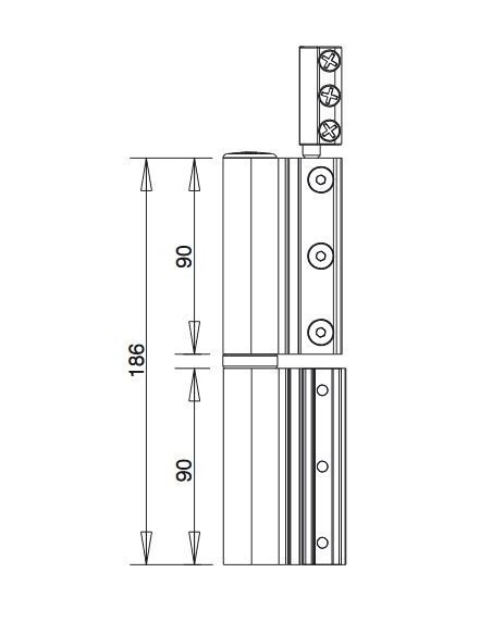 Μεντεσές FLASH XL
