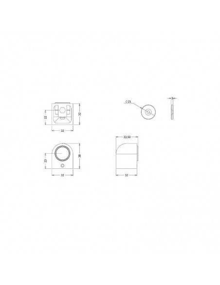 Μαγνητικό Στόπερ Δαπέδου Μαγνητικό Στόπερ Δαπέδου