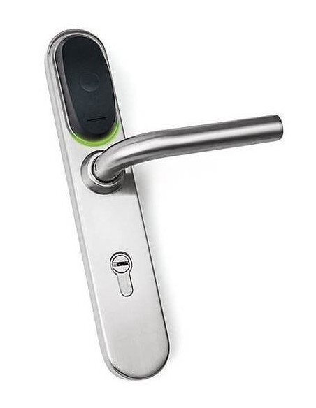 Ηλεκτρικό πόμολο DD72 ασημί κλειδαριά Ηλεκτρικό πόμολο DD72 ασημί κλειδαριά