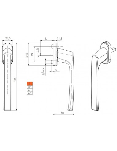 Χερούλι -πόμολο trend για συρόμενο υψούμενο