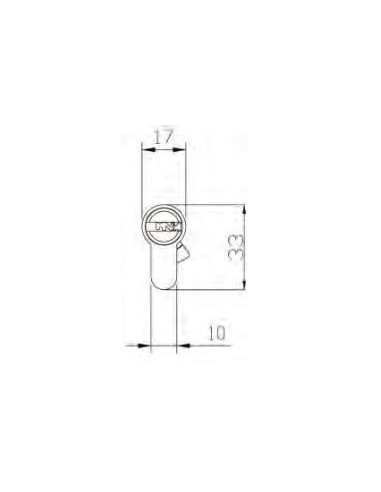 Κύλινδρος υπερασφαλείας ISEO R6