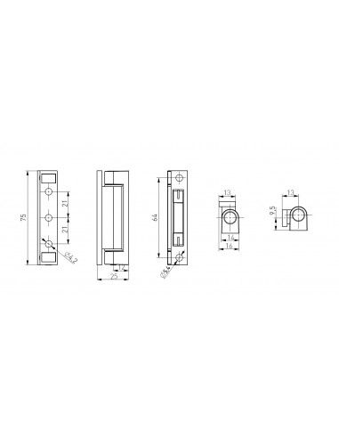Μεντεσές για ανοιγόμενα PVC