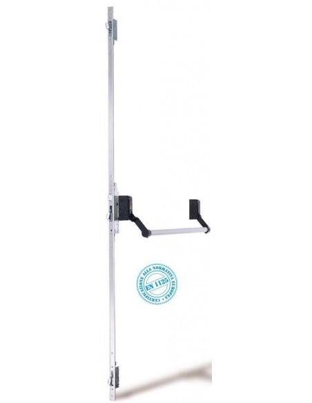 Κλειδαριά 3 σημείων με μπάρα πανικού και λάμα U