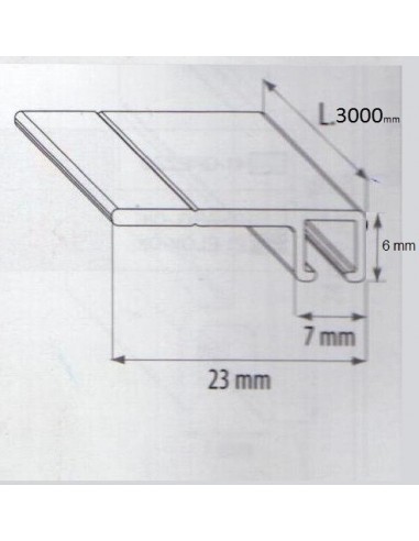 Προφίλ κρατήματος βούρτσας Profix DF500l