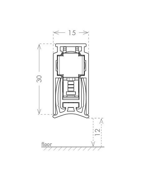 Πυράντοχο αεροστόπ πόρτας 60' CHRONOSEAL 15X30 Πυράντοχο αεροστόπ πόρτας 60' CHRONOSEAL 15X30