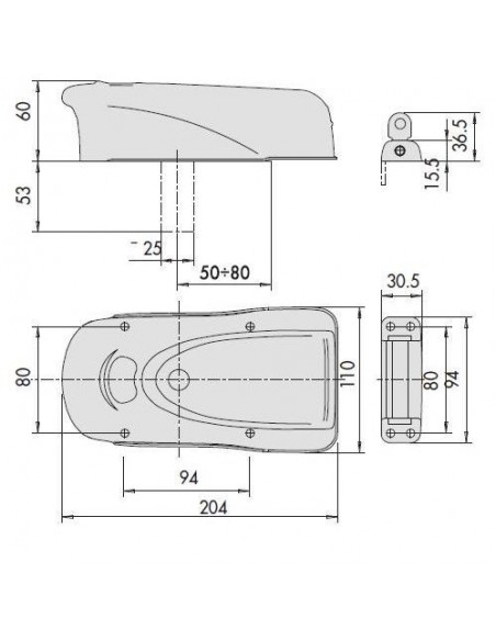 Ηλεκτρική κλειδαριά για ανοιγόμενες αυλόπορτες- σιδερόπορτες, ξύλινες πόρτες και εξωτερικούς χώρους.  Ηλεκτρική κλειδαριά για ανοιγόμενες αυλόπορτες- σιδερόπορτες, ξύλινες πόρτες και εξωτερικούς χώρους.
