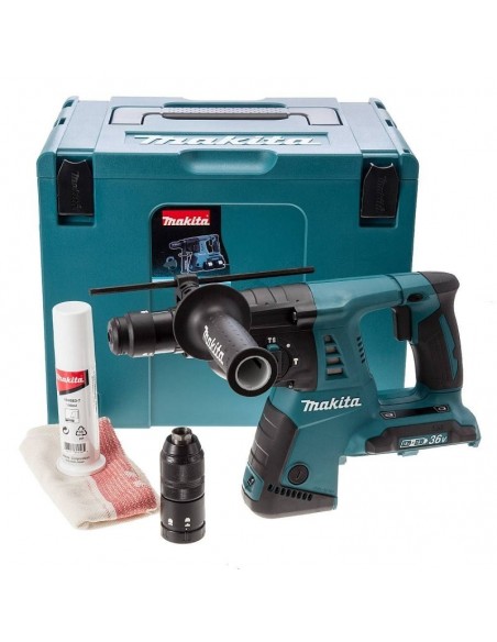 MAKITA DHR264ZJ ΠΕΡΙΣΤΡΟΦΙΚΟ-ΣΚΑΠΤΙΚΟ ΠΙΣΤΟΛΕΤΟ 36V (2X18V) SOLO ΜΕ EXTRA ΑΥΤΟΜΑΤΟ ΤΣΟΚ