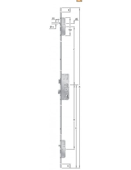 ΚΛΕΙΔΑΡΙΑ ΠΟΛΛΑΠΛΩΝ ΣΗΜΕΙΩΝ KFV AS2300 ΚΛΕΙΔΑΡΙΑ ΠΟΛΛΑΠΛΩΝ ΣΗΜΕΙΩΝ KFV AS2300