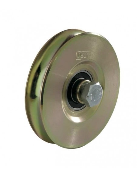 Wheel with screw one bearing angle profile Wheel with screw one bearing angle profile