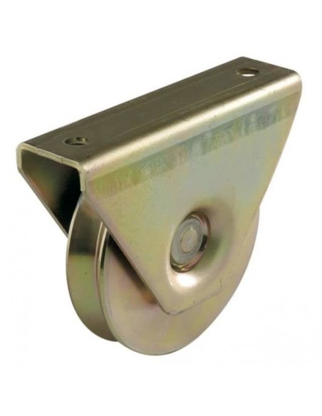 Wheel with screw two bearings square shape