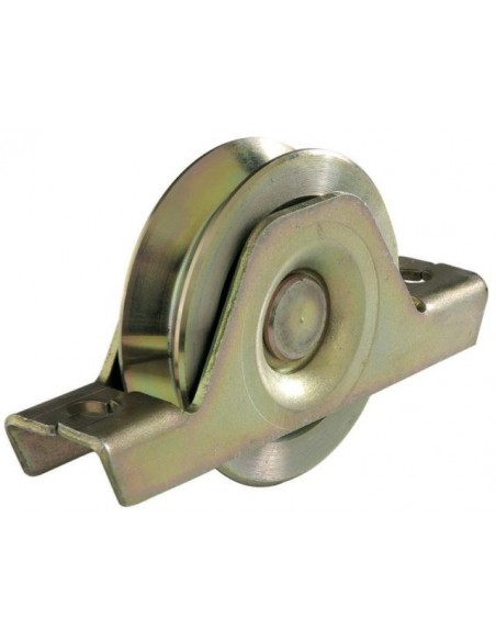 Wheel with support one bearing square profile Wheel with support one bearing square profile