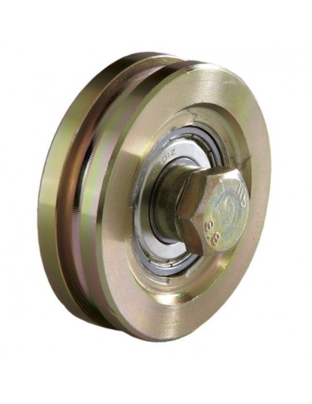 Wheel with support square profile