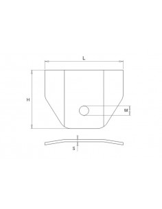 Wheel with support one bearing square profile 2