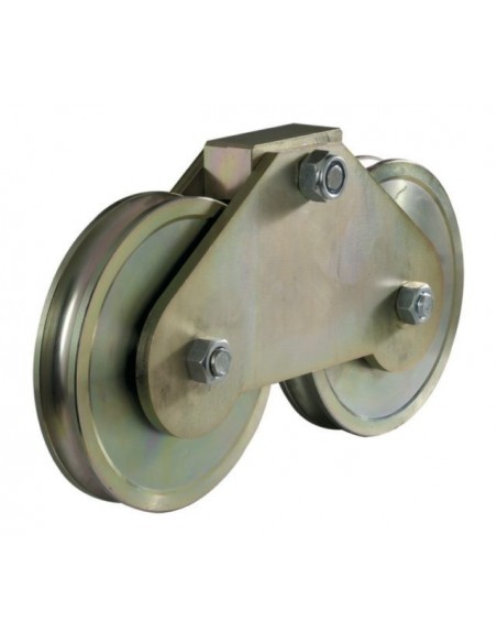 Plates for wheels with screw