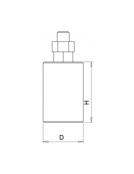 Πλαστικός οδηγός συρόμενης πόρτας 