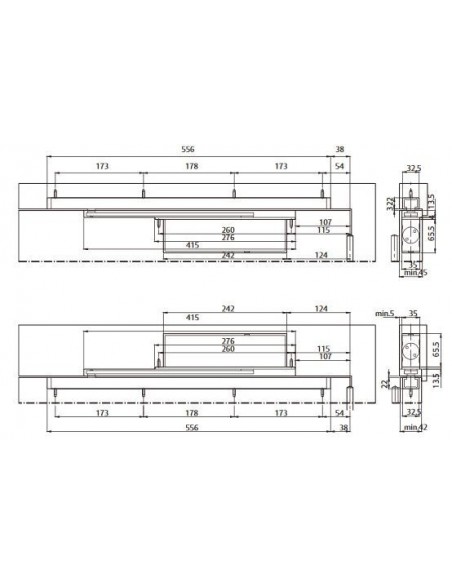Πυράντοχος χωνευτός μηχανισμός TEX703 TESA 