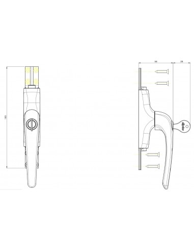 Σπανιολέτα με κλειδί