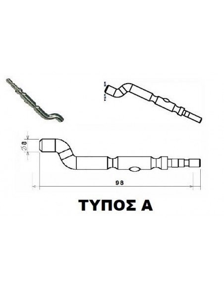 Τελείωμα από γαλβανισμένο ατσάλι Τελείωμα από γαλβανισμένο ατσάλι