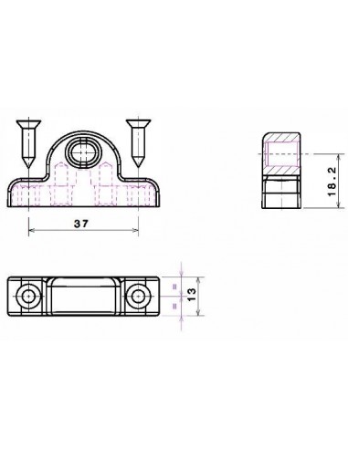 Φωλιά σύρτη από zamak