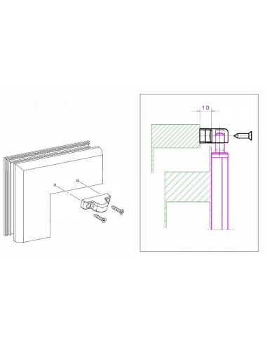 Φωλιά σύρτη από zamak