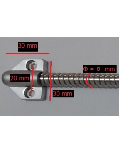 Exterior spiral for cable protection