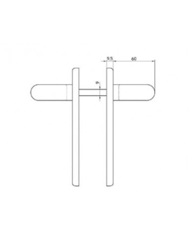 Πόμολο για πυράντοχη πόρτα.