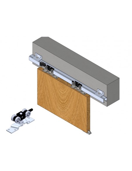 Μηχανισμοί συρόμενων θυρών σειρά 80 Μηχανισμοί συρόμενων θυρών σειρά 80