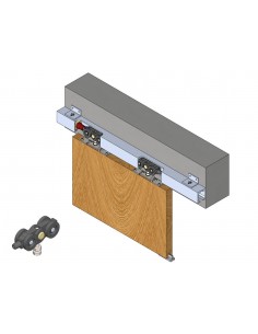 Sliding door, shutter, and shading system mechanisms Series LLK 84