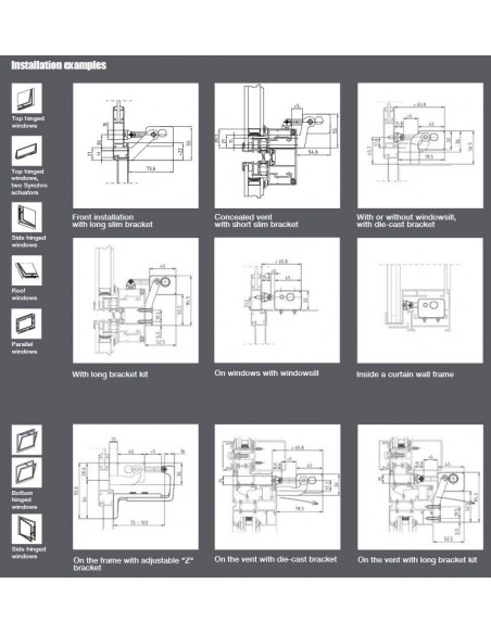 Ηλεκτρικός μηχανισμός φεγγίτη καδένα Vega UCS ULTRAFLEX CONTROL SYSTEM 40903N Ηλεκτρικός μηχανισμός φεγγίτη καδένα Vega UCS ULTRAFLEX CONTROL SYSTEM 40903N